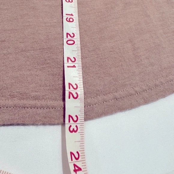 Buckle -‎ Daytrip, Dusty Rose Color, Crochet Yoke Wide Neck Top - Picture 12 of 12